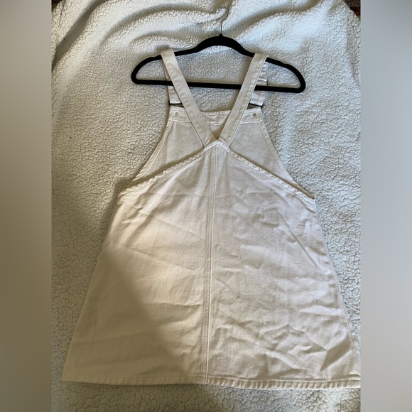 Sadie & Sage White Overall Dress - Picture 3 of 5